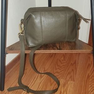 Madewell Leather Mini Glascow Crossbody